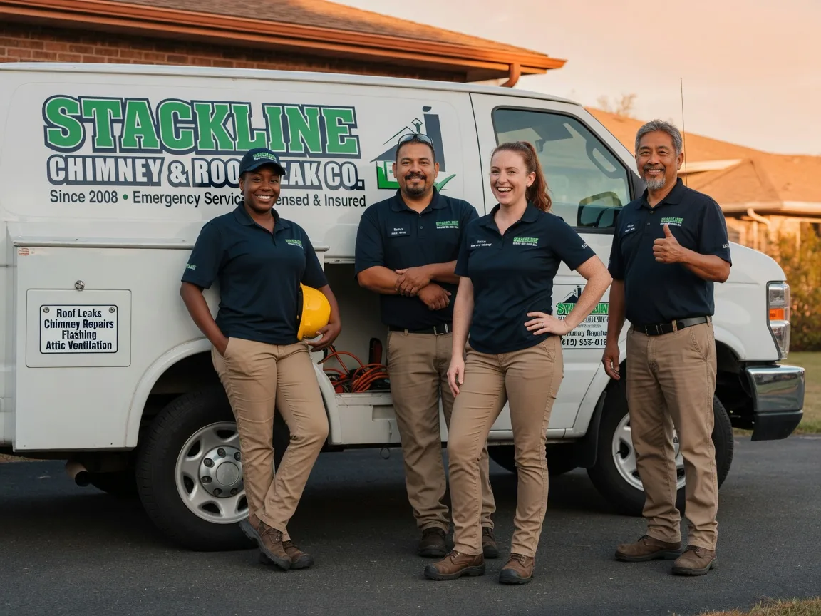 Chimney flashing repair company in Ewing, MO